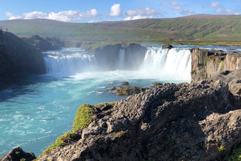 Godafoss Waterfall, North Iceland, near Akureyri, Iceland